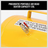 5 Gallon / 20L Bead Blaster Tyre Air Tank Tire Inflator Seater 4WD Car Shop Tool - Rear View