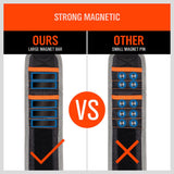 2x Strong Magnetic Wrist Band Magnet Strap Tool Holder Belt Screws Bolt Nut Nail - Low Angle