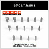94Pc Socket Ratchet Wrench Set Screwdriver Bits Extension Torx Hex 1/4