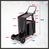 New 4-Drawer Welding Trolley Cart Welder Cabinet MIG TIG ARC Plasma Cutter Bench - Extra Image