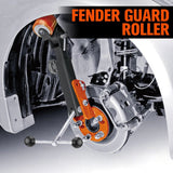 Vehicle Fender Roller Wheel Arch Guard Repair Panel Reformer Rolling Expander - 45-Degree Angle