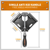 1 x 90° Quick Right Angle Clamps Corner Clamps Vise Wood-working Welding Holder - Extra Image