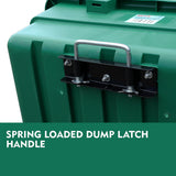 SEDY 225L Poly Pull Dump Cart Garden Hand Trailer Wagon Lawn Wheelbarrow - Extra Image