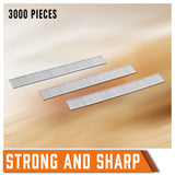 3000Pc Brad Nails 15mm Long 18GA Air Brad Nails Gun Flooring Cornice Carpentry - Side View