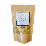 Golden Cubic Ripe Pu Er Tea 5 x 100g - Side View
