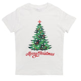 New Funny Adult Xmas Christmas T Shirt Tee Mens Womens 100% Cotton Jolly Ugly, Tree (White), XL
