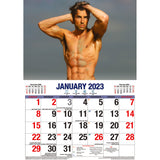 Hunks ??2023 Rectangle Wall Calendar 16 Months Planner New Year Christmas Gift