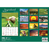 Inspirational ??2023 Rectangle Wall Calendar 16 Months Planner New Year Gift - Front View