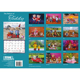 The Return Of Teddy 2023 Rectangle Wall Calendar 16 Months Planner New Year Gift - Front View