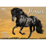Horses ??2023 Rectangle Wall Calendar 16 Months Planner New Year Christmas Gift