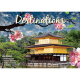 Destinations ??2023 Rectangle Wall Calendar 16 Months Planner New Year Gift