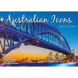 Australian Icons ??2023 Rectangle Wall Calendar 16 Months Planner New Year Gift