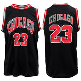 New Men's Basketball Jersey Sports T Shirt Tee Vest Tops Gym Chicago Los Angeles, Black - Los Angeles 6, S - Top-Down View