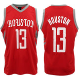New Men's Basketball Jersey Sports T Shirt Tee Vest Tops Gym Chicago Los Angeles, Black - Los Angeles 6, S - Extra Image