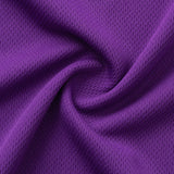 Kid's Basketball Jersey Tank Boys Sports T Shirt Tee Singlet Tops Los Angeles, Purple - Los Angeles 6, 10 - Side View