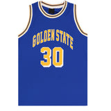 Kid's Basketball Jersey Tank Boys Sports T Shirt Tee Singlet Tops Los Angeles, Yellow - Golen State 30, 6 - Low Angle