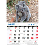 Icons of Australia - 2024 Rectangle Wall Calendar 16 Months Famous Landmarks - Side View
