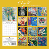 Chagall 2024 Square Wall Calendar 16 Months Arts Planner Christmas New Year Gift