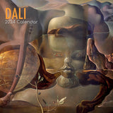 Dali - 2024 Square Wall Calendar 16 Months Arts Planner Christmas New Year Gift