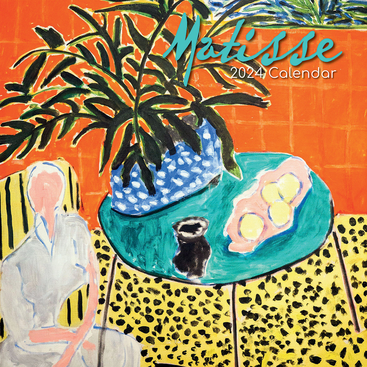Matisse 2024 Square Wall Calendar 16 Months Arts Planner Christmas New Year Gift