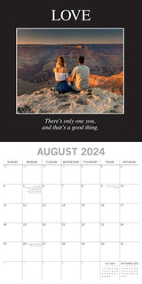 Demotivation 2024 Square Wall Calendar 16 Months Planner Christmas New Year Gift