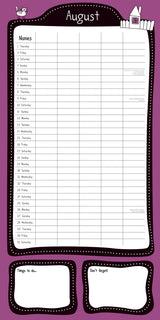 Home Family Organiser 2024 Square Wall Calendar 16 Month School Planner New Year - 45-Degree Angle