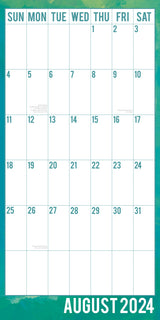 Large Print Calendar 2024 Square Wall Calendar 16 Months School Planner New Year