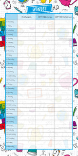 School Planner - 2024 Square Wall Calendar 16 Months Planner Xmas New Year Gift