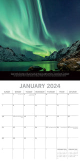 Save the Planet - 2024 Square Wall Calendar 16 Months Planner Xmas New Year Gift