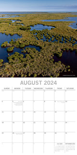 National Parks USA 2024 Square Wall Calendar 16 Months Premium Planner New Year