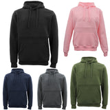 Adult Australia Day Pullover Hoodie 3D Downunder Kangaroo Souvenir Jumper Jacket, Navy, S - Side View