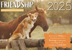 Friendship 2025 Rectangle Wall Calendar 16 Months Hanging Planner New Year Gift