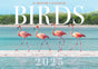 Birds - 2025 Rectangle Wall Calendar 16 Months Hanging Animal Planner New Year