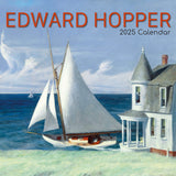 Edward Hopper - 2025 Square Wall Calendar Arts 16 Months Premium Planner Gift