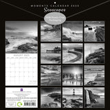 Seascapes - 2025 Square Wall Calendar 16 Months Premium Planner Christmas Gift - Front View