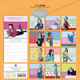 Bitchy Talk - 2025 Square Wall Calendar 16 Months Premium Planner New Year Gift - Front View