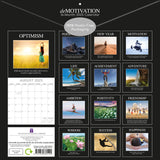 Demotivation - 2025 Square Wall Calendar 16 Months Premium Planner New Year Gift - Front View