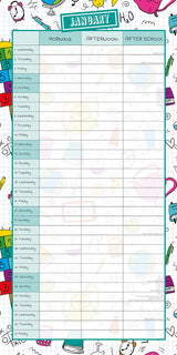 School Planner 2025 Square Wall Calendar 16Month Premium New Year Organiser Gift
