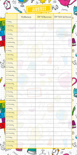 School Planner 2025 Square Wall Calendar 16Month Premium New Year Organiser Gift