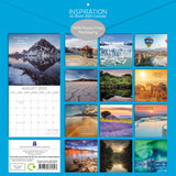 Inspiration - 2025 Square Wall Calendar 16 Months New Year Premium Planner Gift - Front View