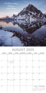 Inspiration - 2025 Square Wall Calendar 16 Months New Year Premium Planner Gift