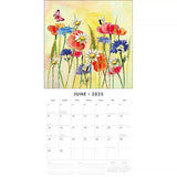 Animal Friends 2025 Square Wall Calendar Animals 16 Months Premium Planner Gift - Front View