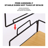 Desktop Storage Rack Bookshelf Office - 45-Degree Angle