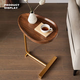 Art Deco Sofa Couch Bedroom Coffee Side Table - Top-Down View