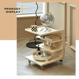 Movable Coffee Table Sofa Side End Table Bedside Modern Furniture - Front View