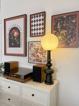 Retro Roman Living Room Bedroom Art Sense Medieval Table Lamp - Front View