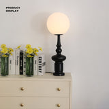 Retro Roman Living Room Bedroom Art Sense Medieval Table Lamp - Side View