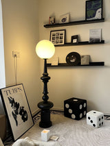 Retro Roman Living Room Floor Lamp Bedroom Art Sense Medieval - Front View