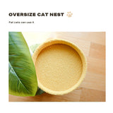 Coconut Cat Tree Tower Scratching Post Toys - 45-Degree Angle