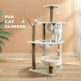 Cat Tree Scratching Post Scratcher Tower Condo House Furniture Bed Stand - Front View